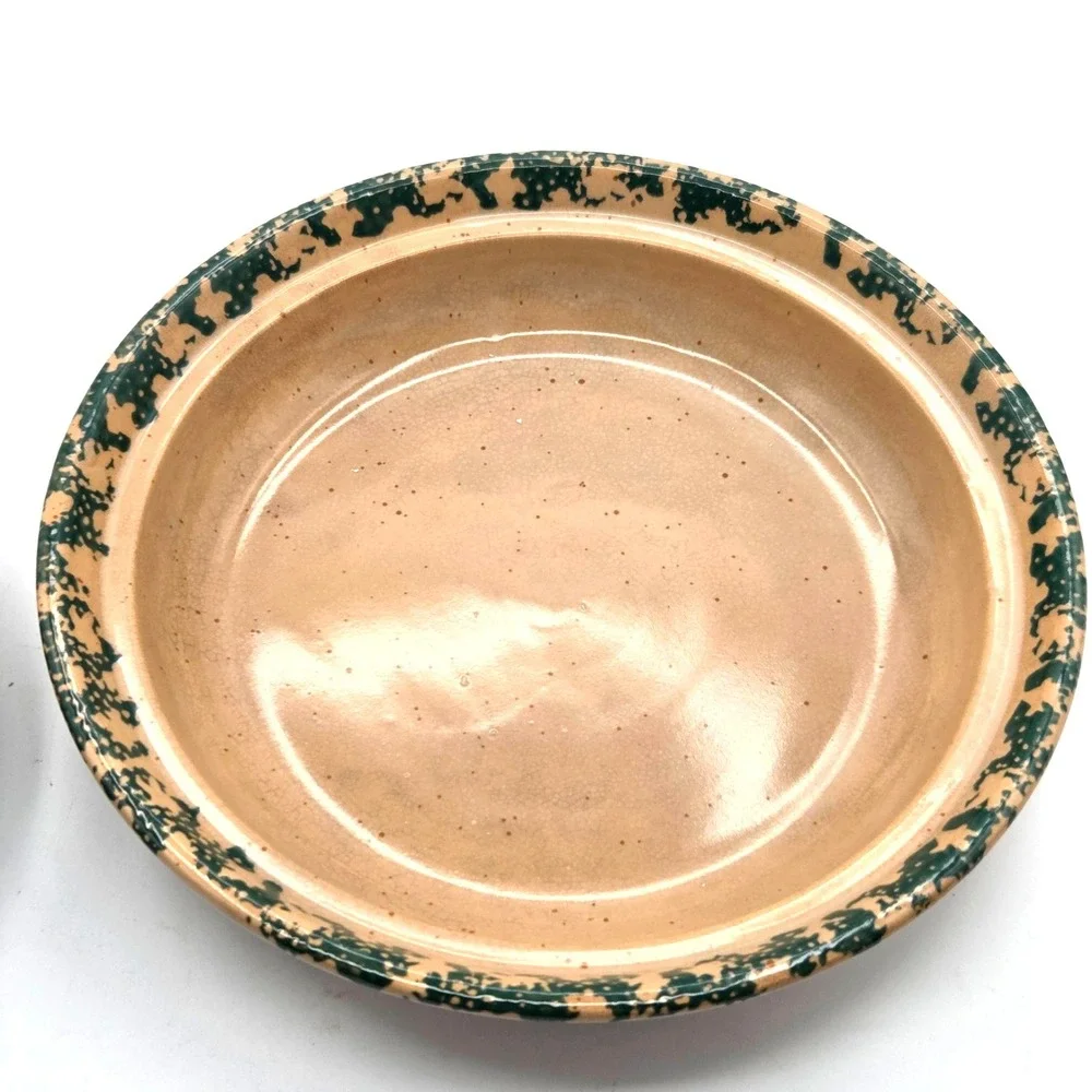 Snowman Pie Dish Plate with Lid LTD‎ Cmmodities 2c Piece Stoneware